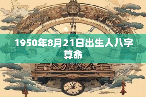 1950年8月21日出生人八字算命