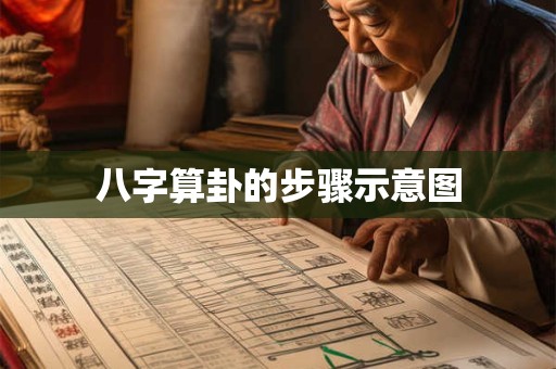 八字算卦的步骤示意图