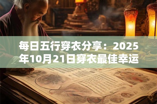 每日五行穿衣分享：2025年10月21日穿衣最佳幸运色