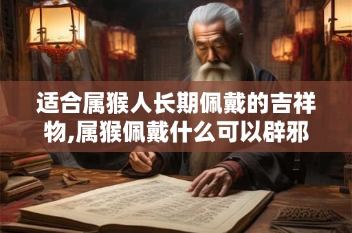 适合属猴人长期佩戴的吉祥物,属猴佩戴什么可以辟邪招财转运