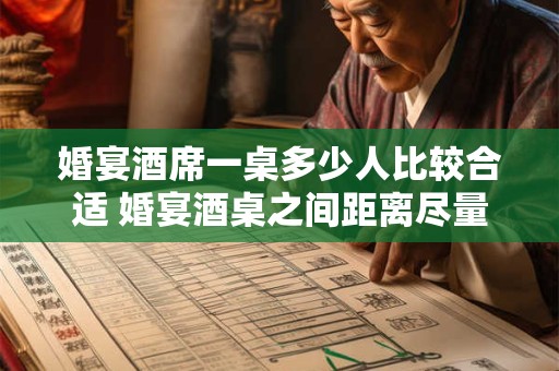 婚宴酒席一桌多少人比较合适 婚宴酒桌之间距离尽量拉大