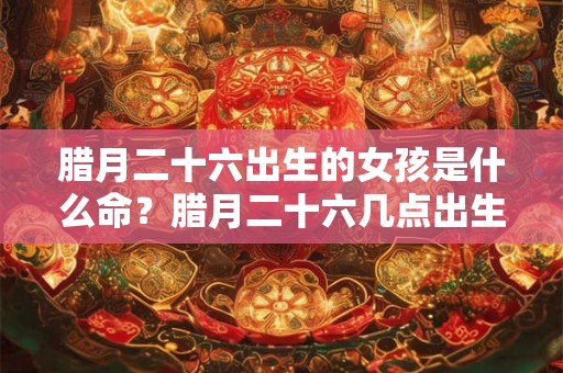 腊月二十六出生的女孩是什么命?腊月二十六几点出生最好? 腊月二十六出生的女孩是什么命?腊月二十六几点出生最好?