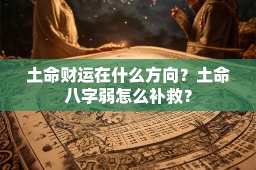 土命财运在什么方向？土命八字弱怎么补救？