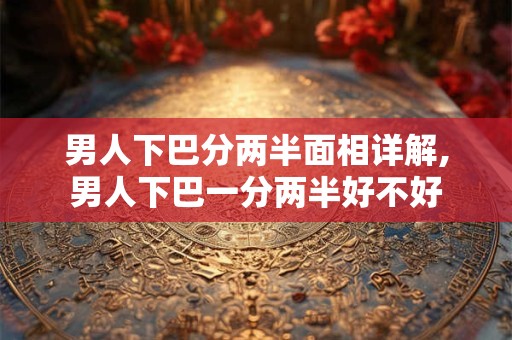 男人下巴分两半面相详解,男人下巴一分两半好不好