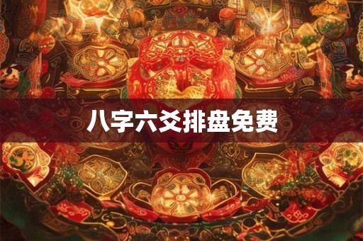 八字六爻排盘免费