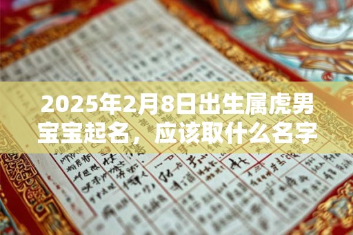 2025年2月8日出生属虎男宝宝起名，应该取什么名字比较好