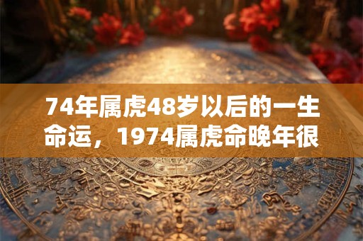 74年属虎48岁以后的一生命运,1974属虎命晚年很苦吗? 74年属虎48岁以后的一生命运,1974属虎命晚年很苦吗?