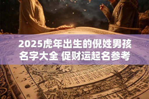 2025虎年出生的倪姓男孩名字大全 促财运起名参考
