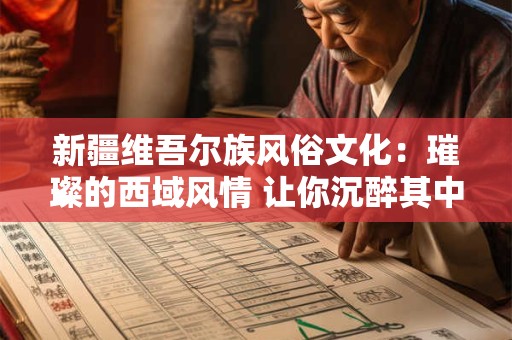 新疆维吾尔族风俗文化：璀璨的西域风情 让你沉醉其中！