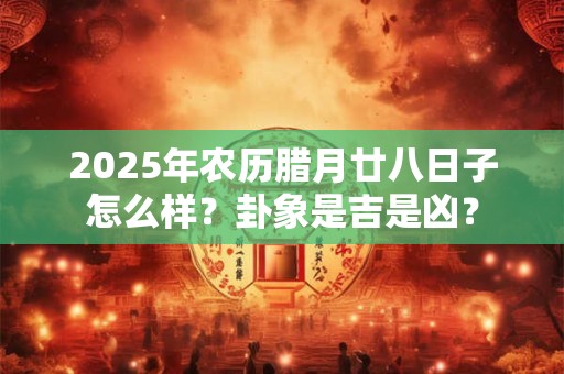 2025年农历腊月廿八日子怎么样？卦象是吉是凶？