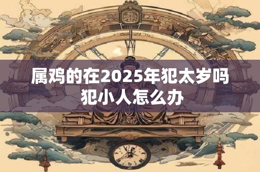 属鸡的在2025年犯太岁吗 犯小人怎么办