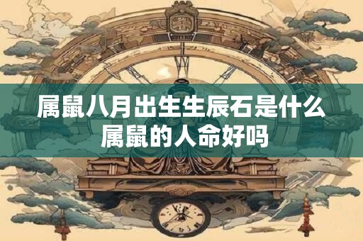 属鼠八月出生生辰石是什么 属鼠的人命好吗