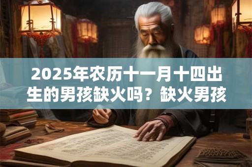 2025年农历十一月十四出生的男孩缺火吗？缺火男孩名字用的字
