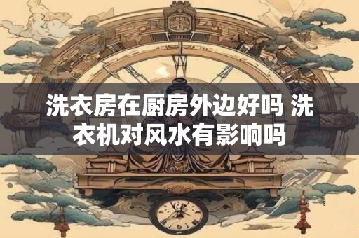 洗衣房在厨房外边好吗 洗衣机对风水有影响吗