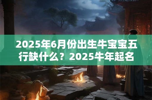 2026年6月份出生牛宝宝五行缺什么?2026牛年起名大全 2026年6月份出生牛宝宝五行缺什么?2026牛年起名大全