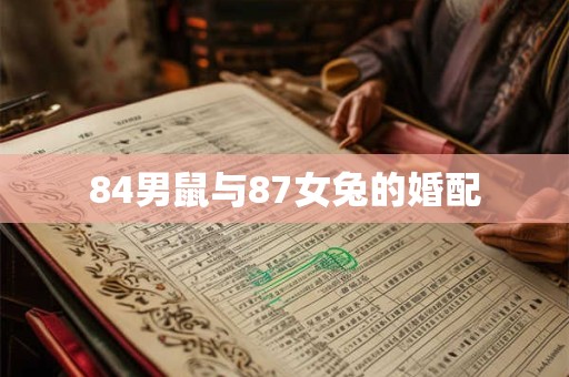 84男鼠与87女兔的婚配