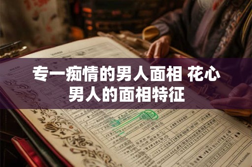 专一痴情的男人面相 花心男人的面相特征