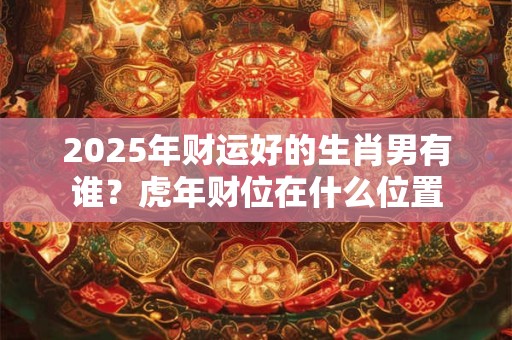 2026年财运好的生肖男有谁？虎年财位在什么位置