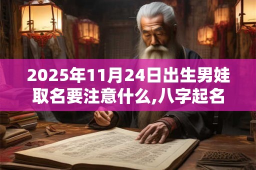 2025年11月24日出生男娃取名要注意什么,八字起名