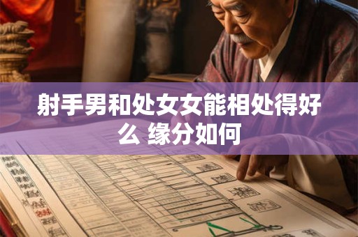 射手男和处女女能相处得好么 缘分如何