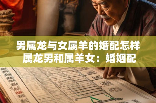 男属龙与女属羊的婚配怎样 属龙男和属羊女：婚姻配对分析