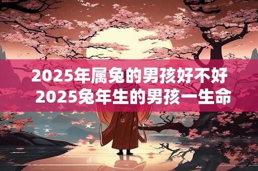 2025年属兔的男孩好不好  2025兔年生的男孩一生命运