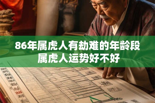86年属虎人有劫难的年龄段 属虎人运势好不好