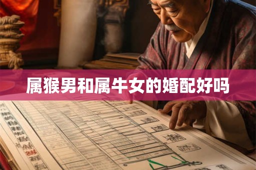属猴男和属牛女的婚配好吗