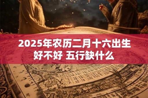 2025年农历二月十六出生好不好 五行缺什么