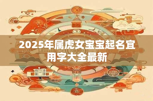 2025年属虎女宝宝起名宜用字大全最新