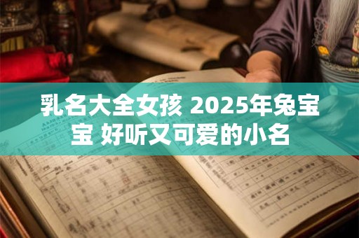 乳名大全女孩 2025年兔宝宝 好听又可爱的小名