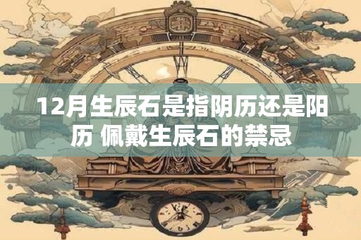 12月生辰石是指阴历还是阳历 佩戴生辰石的禁忌