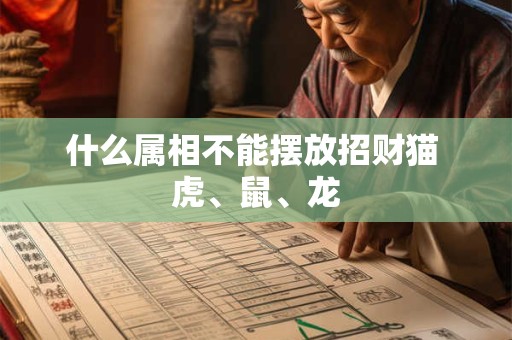 什么属相不能摆放招财猫 虎、鼠、龙