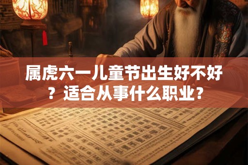 属虎六一儿童节出生好不好？适合从事什么职业？