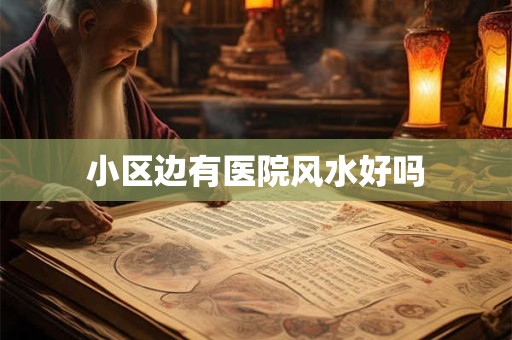 小区边有医院风水好吗