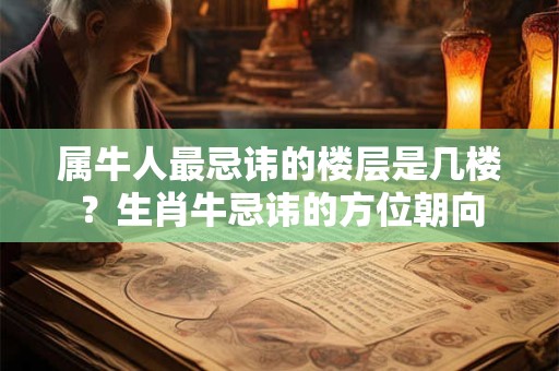 属牛人最忌讳的楼层是几楼？生肖牛忌讳的方位朝向