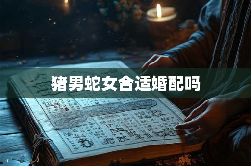 猪男蛇女合适婚配吗