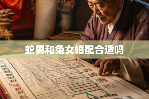 蛇男和兔女婚配合适吗 蛇男和兔女婚配合适吗