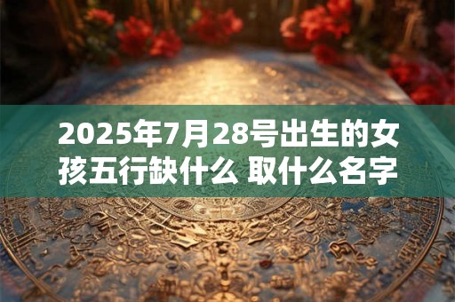 2025年7月28号出生的女孩五行缺什么 取什么名字好