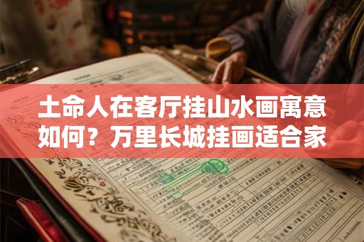 土命人在客厅挂山水画寓意如何？万里长城挂画适合家里挂吗