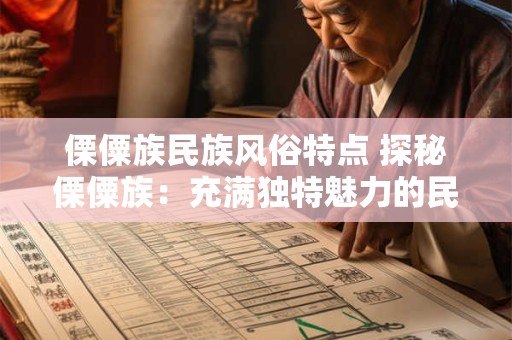傈僳族民族风俗特点 探秘傈僳族：充满独特魅力的民族风俗