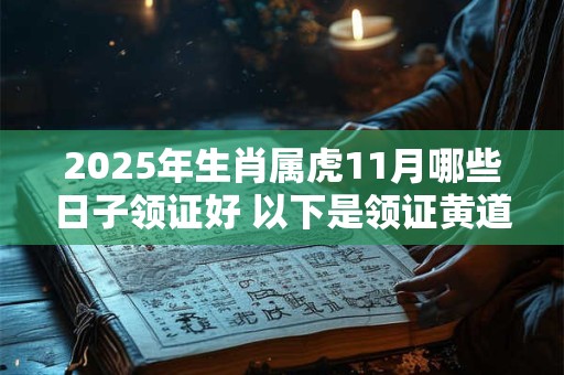 2025年生肖属虎11月哪些日子领证好 以下是领证黄道吉日