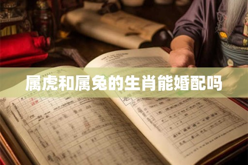 属虎和属兔的生肖能婚配吗