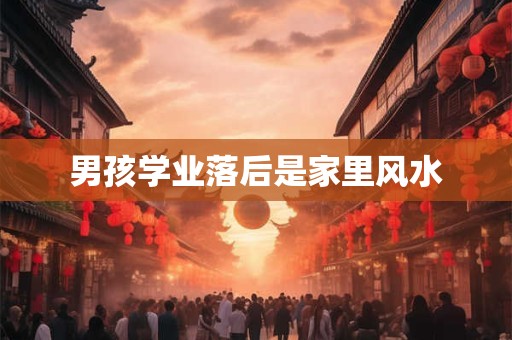 男孩学业落后是家里风水