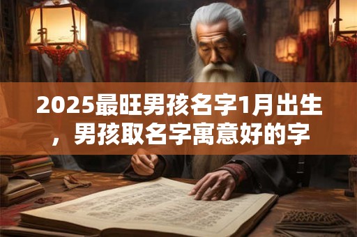 2025最旺男孩名字1月出生，男孩取名字寓意好的字
