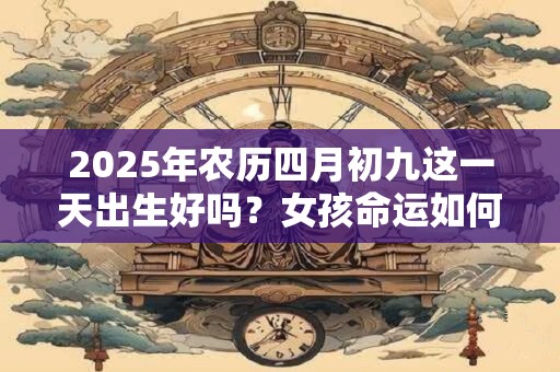 2025年农历四月初九这一天出生好吗？女孩命运如何？