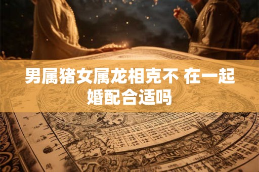 男属猪女属龙相克不 在一起婚配合适吗