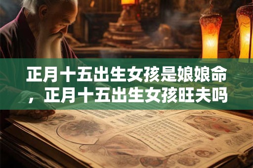 正月十五出生女孩是娘娘命，正月十五出生女孩旺夫吗？