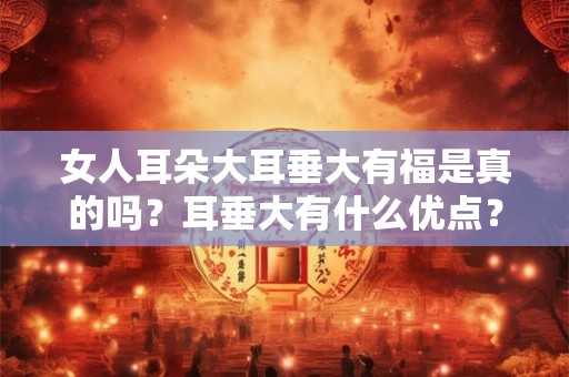 女人耳朵大耳垂大有福是真的吗？耳垂大有什么优点？