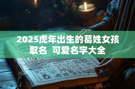 2025虎年出生的葛姓女孩取名  可爱名字大全